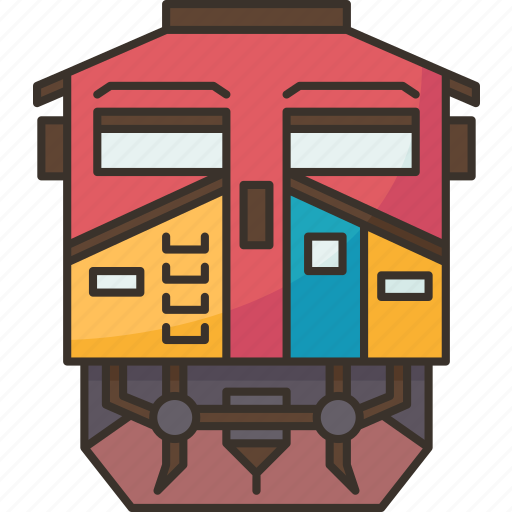 Engine, train, locomotive, transit, transport icon - Download on Iconfinder