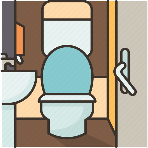 Toilet, train, interior, restroom, flush icon - Download on Iconfinder