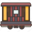 trailer, rail, trolley, transport, goods 