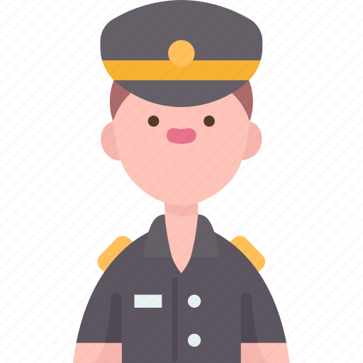 Guard, officer, security, staff, uniform icon - Download on Iconfinder