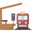 railway, train, station, transit, transportation 