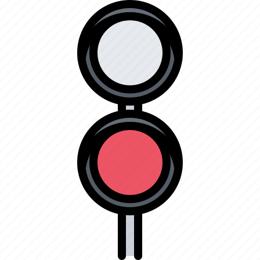 Traffic, lights, railway, station, train, metro, transport icon - Download on Iconfinder