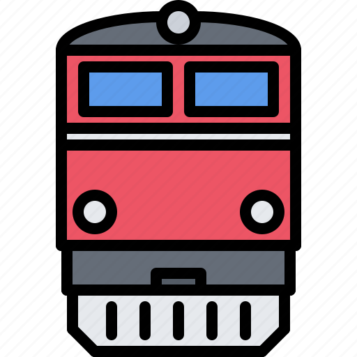 Railway, station, train, metro, transport icon - Download on Iconfinder