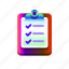 checklist, survey, questionnaire, research, clipboard, feedback, review, rating 