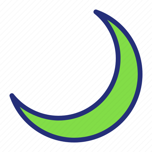Crescent, islam, moon, sky, night icon - Download on Iconfinder