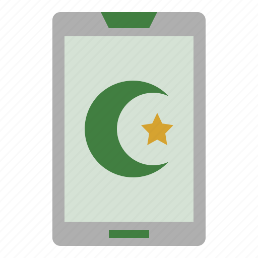 Phone, application, cellular, alert, islamic icon - Download on Iconfinder