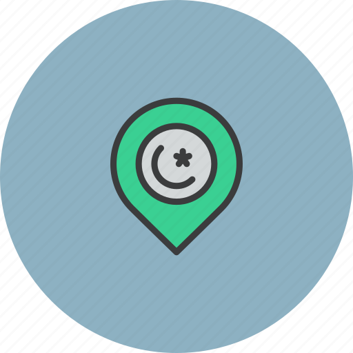 Location, mosque, pin, ramadan icon - Download on Iconfinder