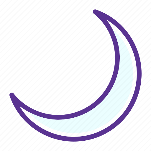 Crescent, islam, moon, sky icon - Download on Iconfinder