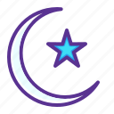 crescent, islam, ramadan, star