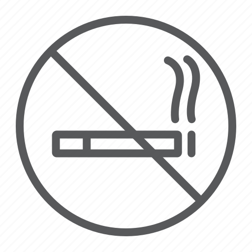 Cigarette, forbidden, no, prohibited, smoking, warning icon - Download on Iconfinder