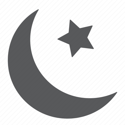 Arabic, crescent, islam, islamic, moon, star icon - Download on Iconfinder