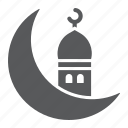 arabic, islam, islamic, moon, mosque, ramadan, religion