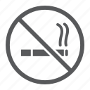 cigarette, forbidden, no, prohibited, smoking, warning