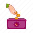 charity, box, donation, donate, islamic, ramadan, kareem, eid, religion