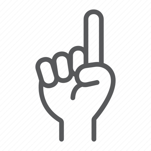 Allah, faith, finger, gesture, god, hand icon - Download on Iconfinder