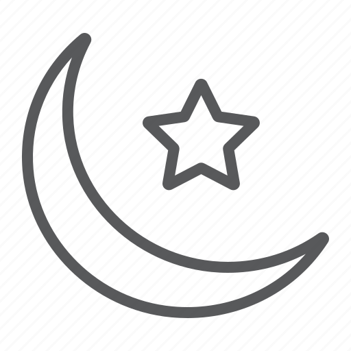 Crescent, islam, islamic, muslim, ramadan icon - Download on Iconfinder