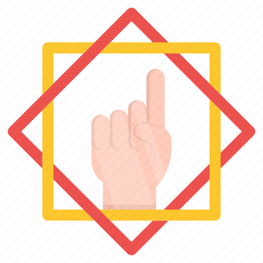 Allah is one, god is one, hand gesture, gesticulation, pointing finger icon - Download on Iconfinder