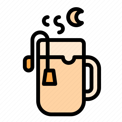 Ramadan, break, fasting, tea, drink, glass, hot icon - Download on Iconfinder