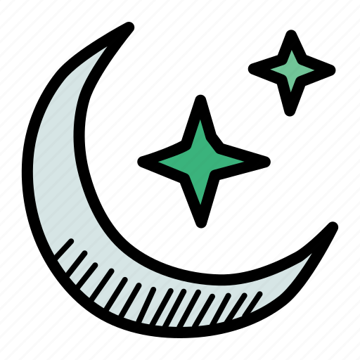 Crescent, moon, ramadan, star icon - Download on Iconfinder