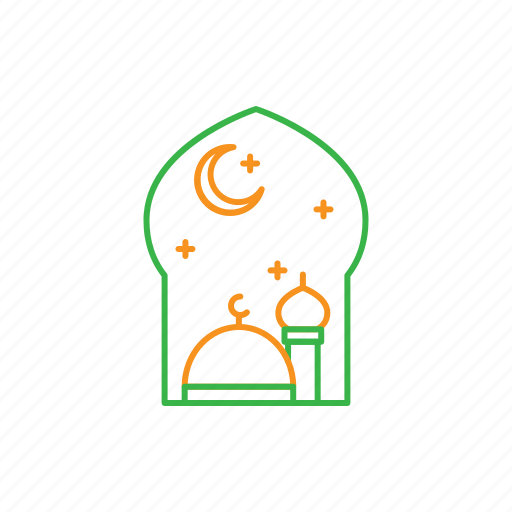 Moon, mosque, night, star icon - Download on Iconfinder