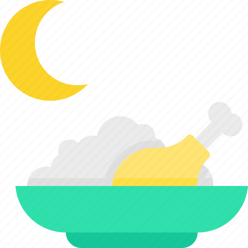 Fasting, sahur, meal, food, ramadan, eat, iftar icon - Download on Iconfinder