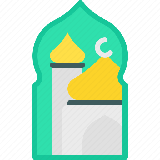 Ramadan, mosque, mubarak, month, building, muslim, islam icon - Download on Iconfinder