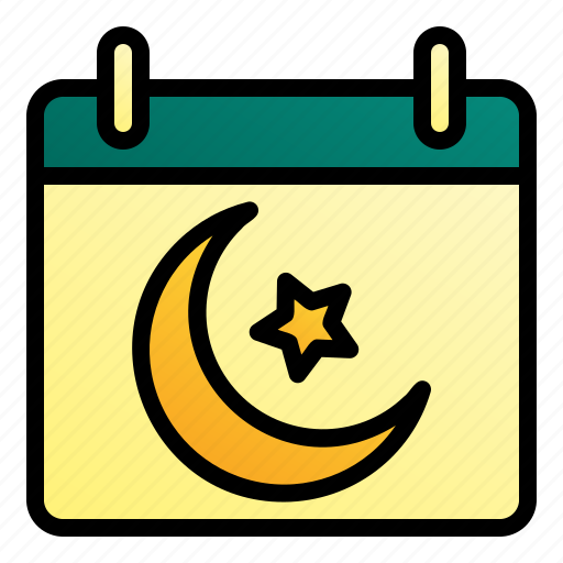Ramadan, muslim, culture, eid, calendar, event icon - Download on Iconfinder