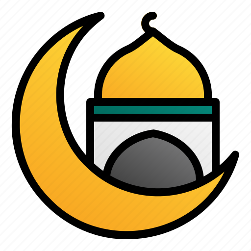 Ramadan, muslim, culture, eid, crescent, moon, mosque icon - Download on Iconfinder