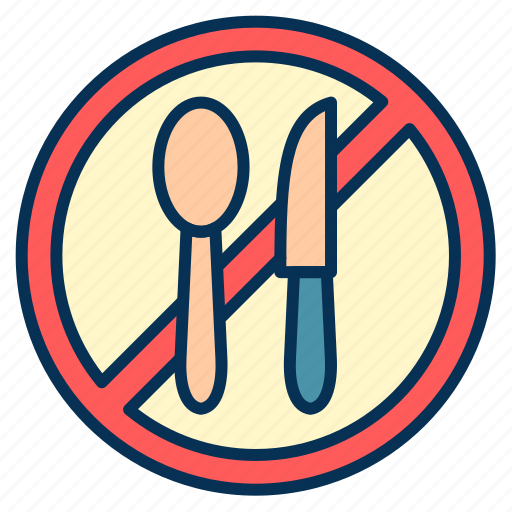 Prohibition, fasting, ramadan, no eating icon - Download on Iconfinder