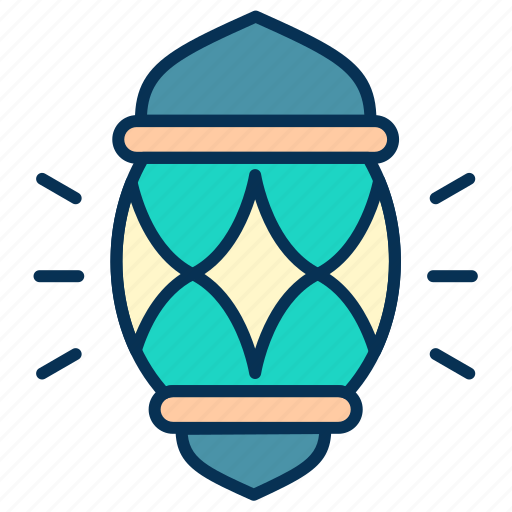 Lamp, islamic, ornament, light icon - Download on Iconfinder