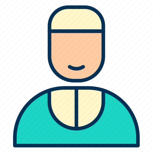Muslim, islam, religious, male icon - Download on Iconfinder