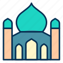 mosque, dome, islam, building