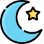 crescent, islam, moon, muslim, ramadan, religion, star 