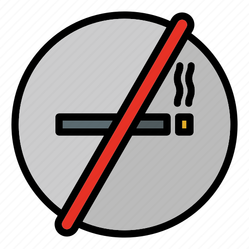 No smoking, no-cigarette, no, quit-smoking, no-smoke, smoke icon - Download on Iconfinder