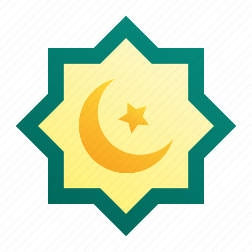 Ramadan, muslim, culture, eid, decoration, geometry, crescent icon - Download on Iconfinder
