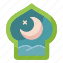 night, ramadan, islam, moon