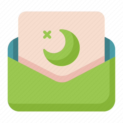 Message, gift card, eid mubarak icon - Download on Iconfinder
