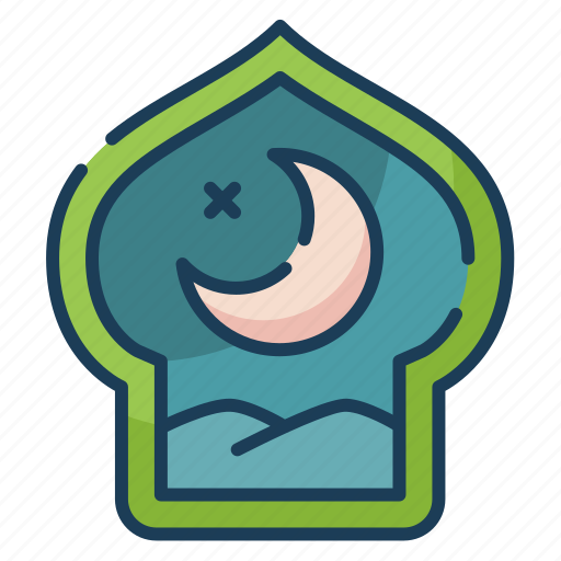 Night, ramadan, islam, moon icon - Download on Iconfinder