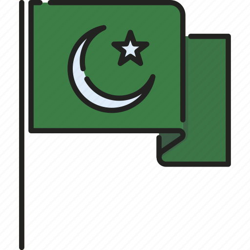 Flag, islam, moon, muslim, ramadan, religion, star icon - Download on Iconfinder