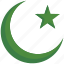 islam, moon, muslim, ramadan, religion, star, symbol 