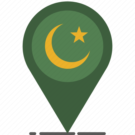 Location, muslim, pin, point, prayer, ramadan, sign icon - Download on Iconfinder