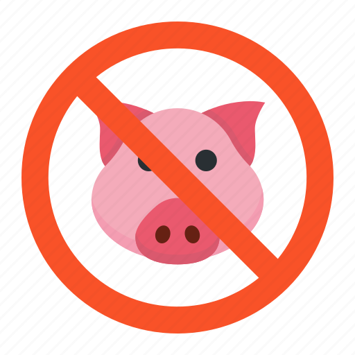 No, pork, halal, stop, food, ramadan, islam icon - Download on Iconfinder
