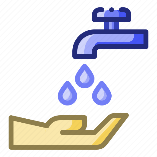 Ablution, water, wash, hand, purify icon - Download on Iconfinder