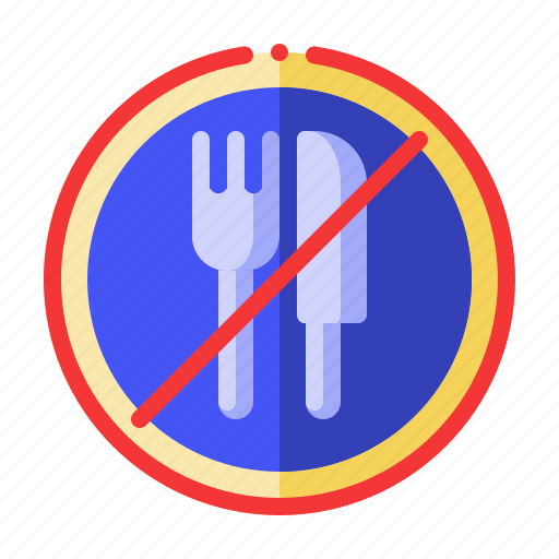 No, fasting, food, ramadan, eat icon - Download on Iconfinder