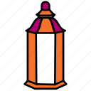 camping, lamp, lantern, light, ramadan