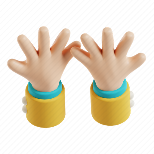 Praying, hands, 3d 3D illustration - Download on Iconfinder
