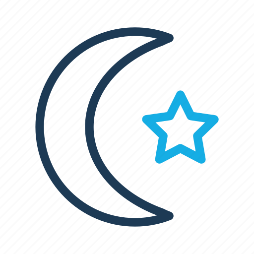 Islam, moon, pray icon - Download on Iconfinder