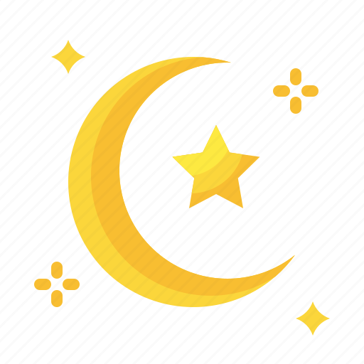 Moon star, ramadan, muslim, islam icon - Download on Iconfinder
