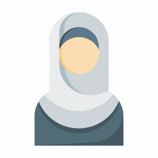 Muslim women, hijab, avatar, female icon - Download on Iconfinder