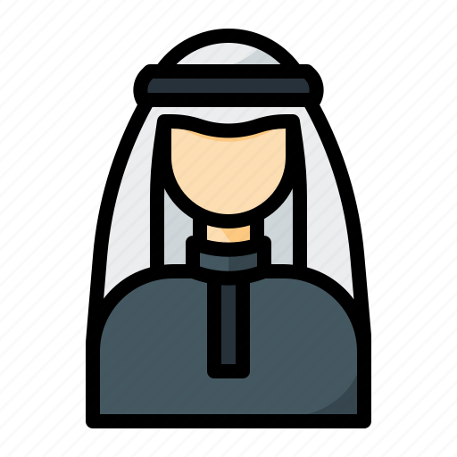 Muslim, man, avatar, arab man icon - Download on Iconfinder